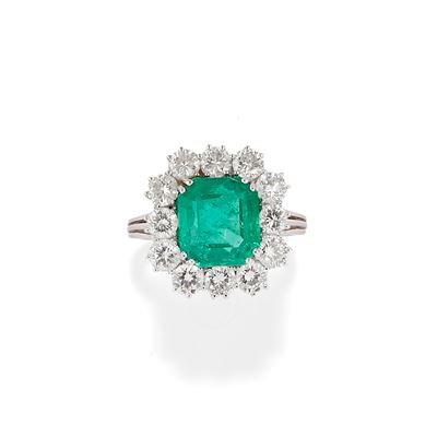 Anello con Smeraldo