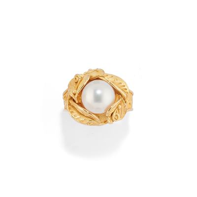 Anello con Perla