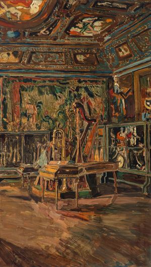 Hall of musical instruments