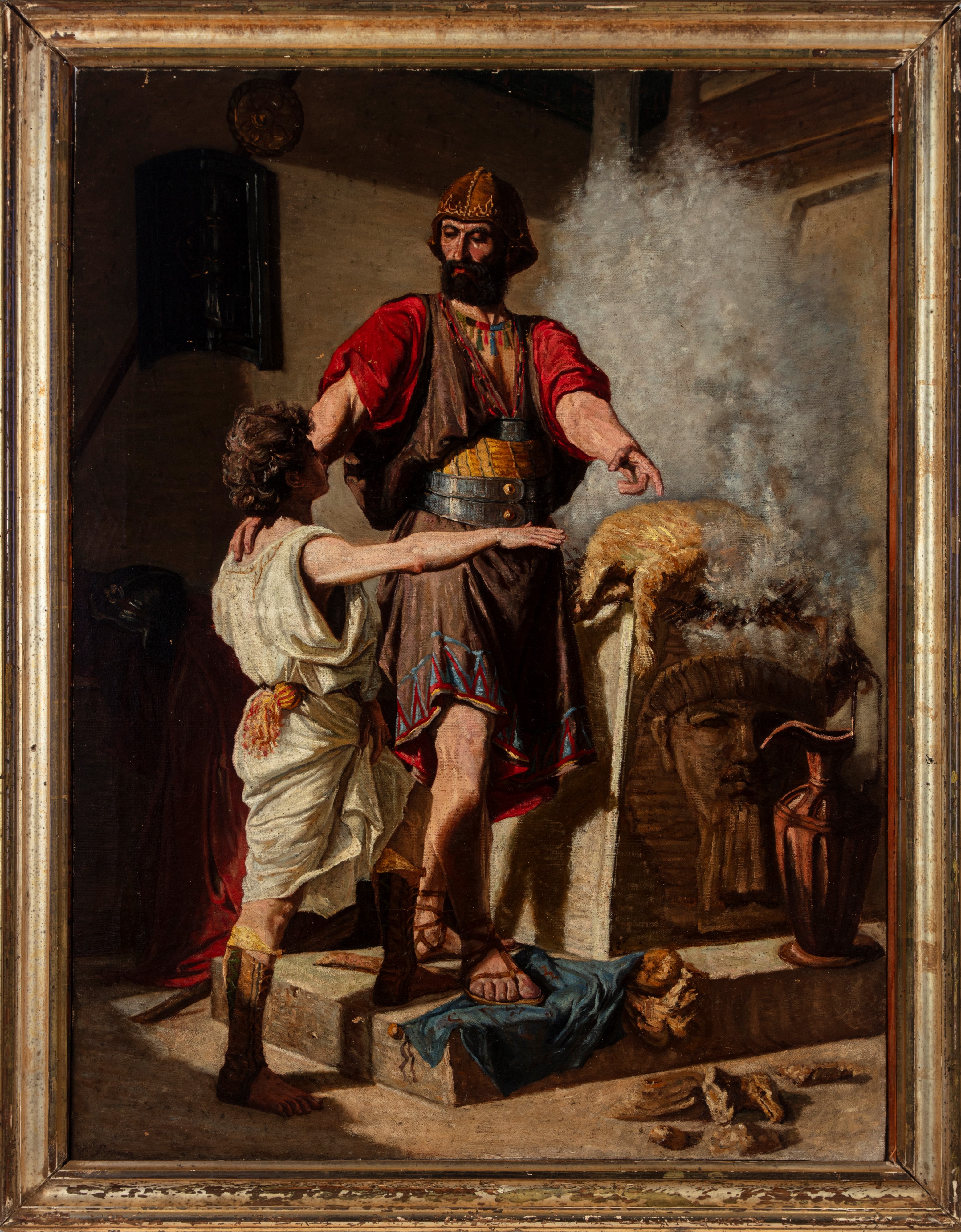 Gaetano Pappagallo - La Prova di Muzio Scevola