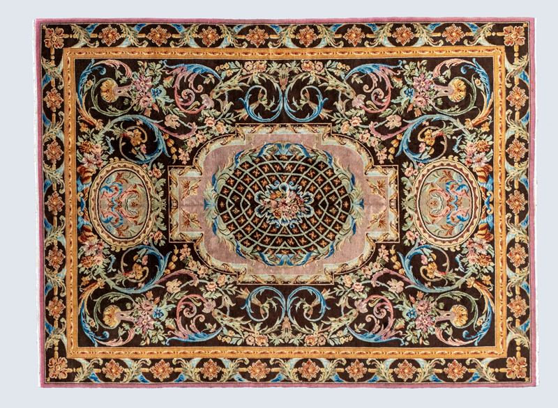 Tappeto in stile Aubusson