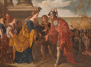 Meeting of Aeneas and Dido