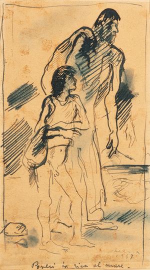 Poveri in riva al mare