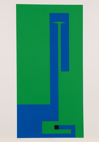 Cartella contenente 2 composizioni: 'Negativo-Positivo' (1995) e 'Colori nella Curva di Peano' (1...