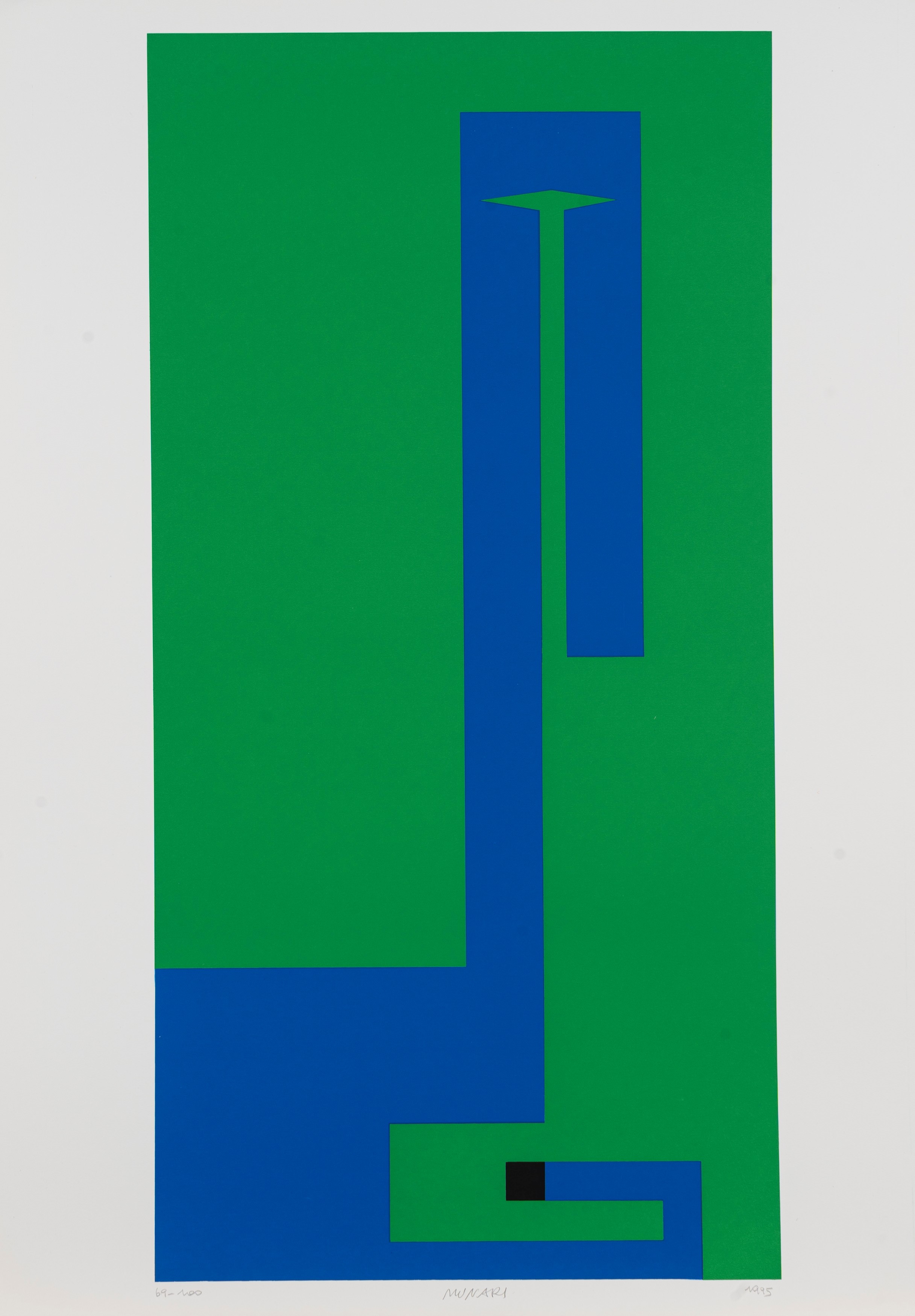 Bruno Munari - Cartella Contenente 2 Composizioni