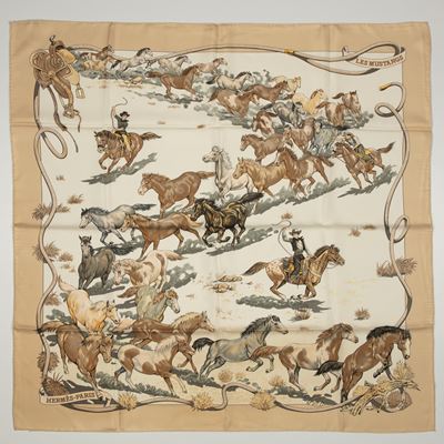 Foulard Les Mustangs