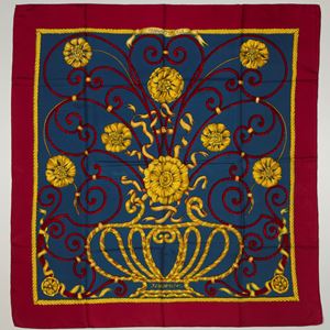 Jouvence silk twill scarf 