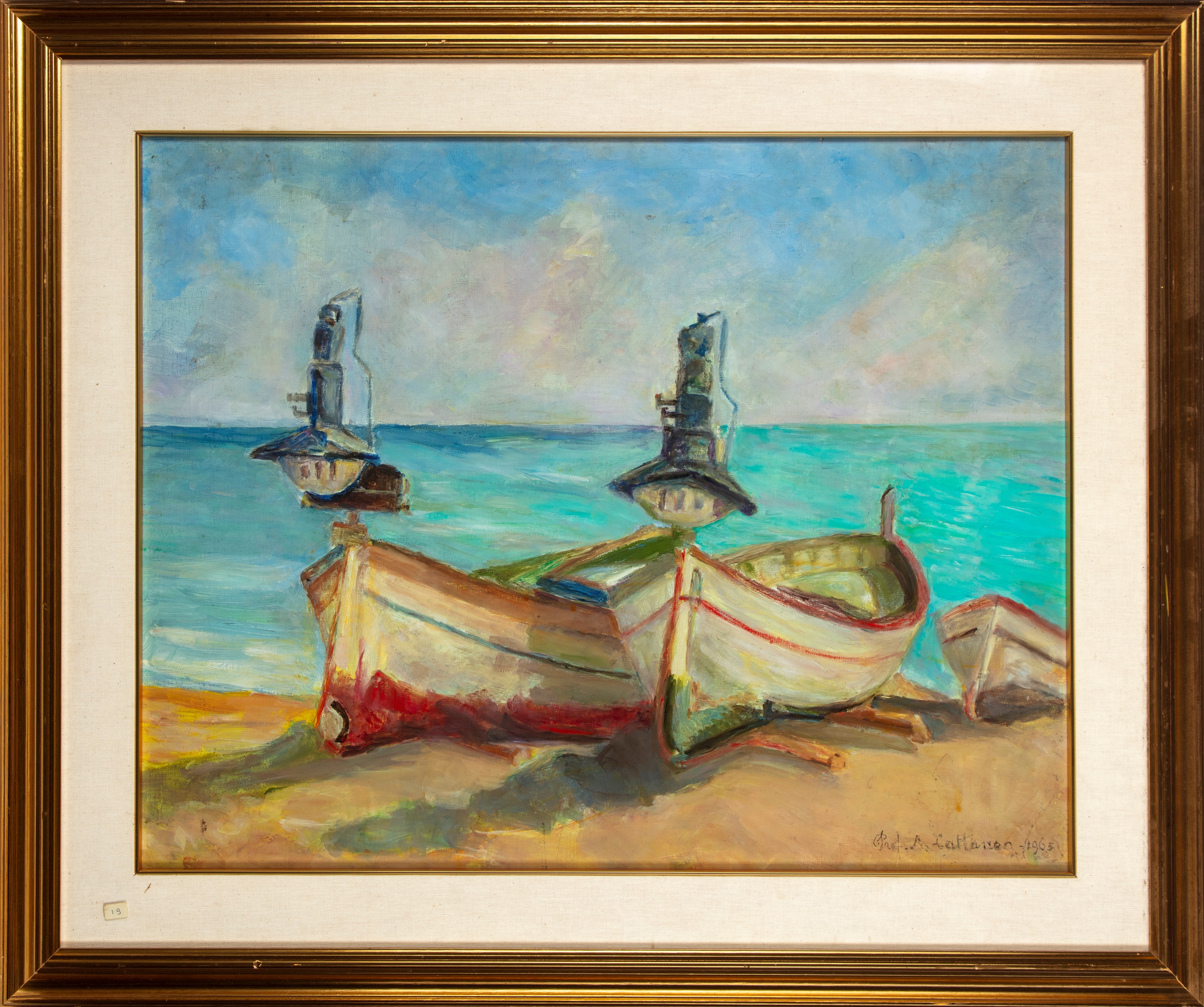 Angelo Cattaneo - Liguria, le Lampare