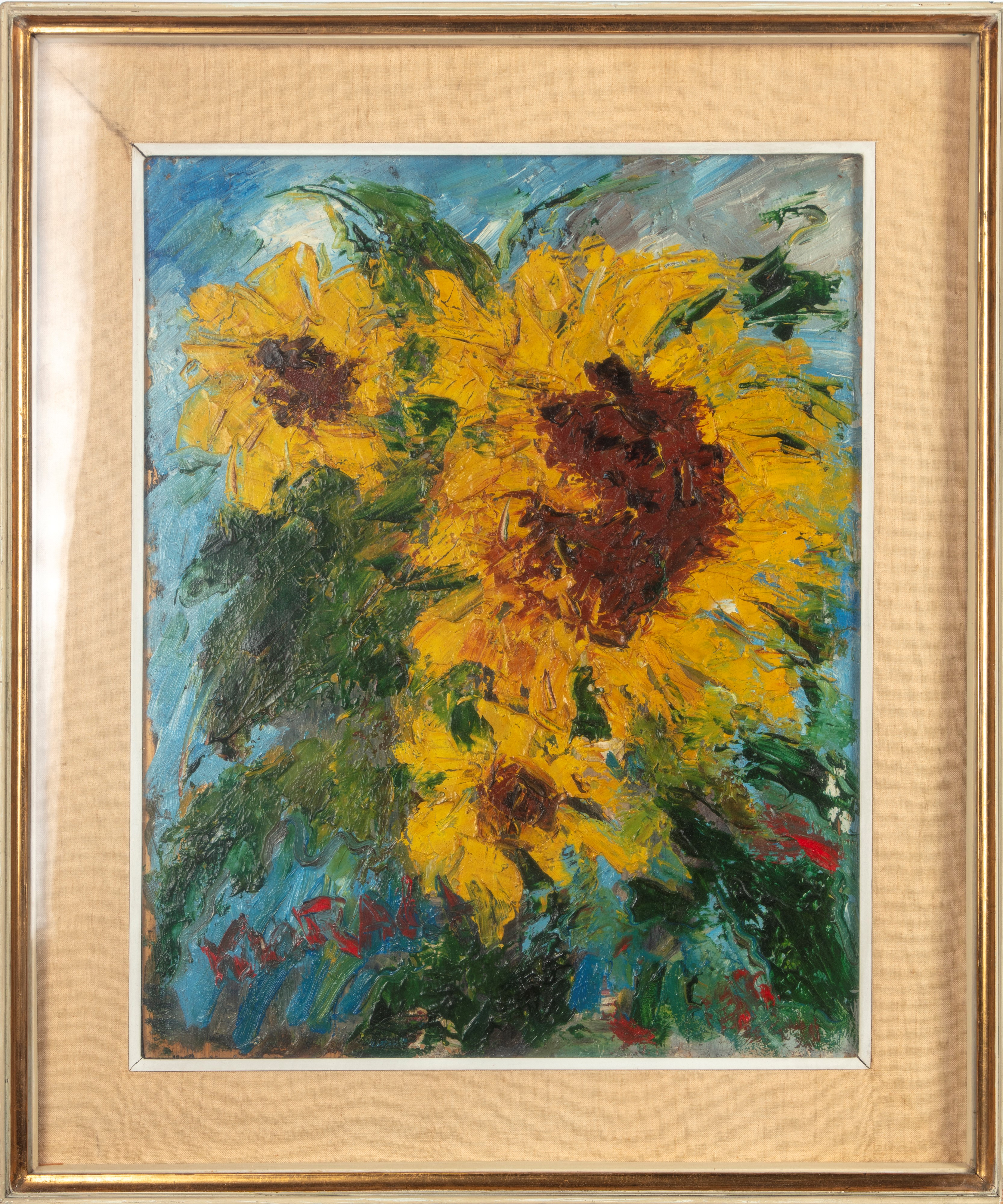 Scuola Europea, Secolo XX - Girasoli
