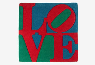 Love, tappeto in lana