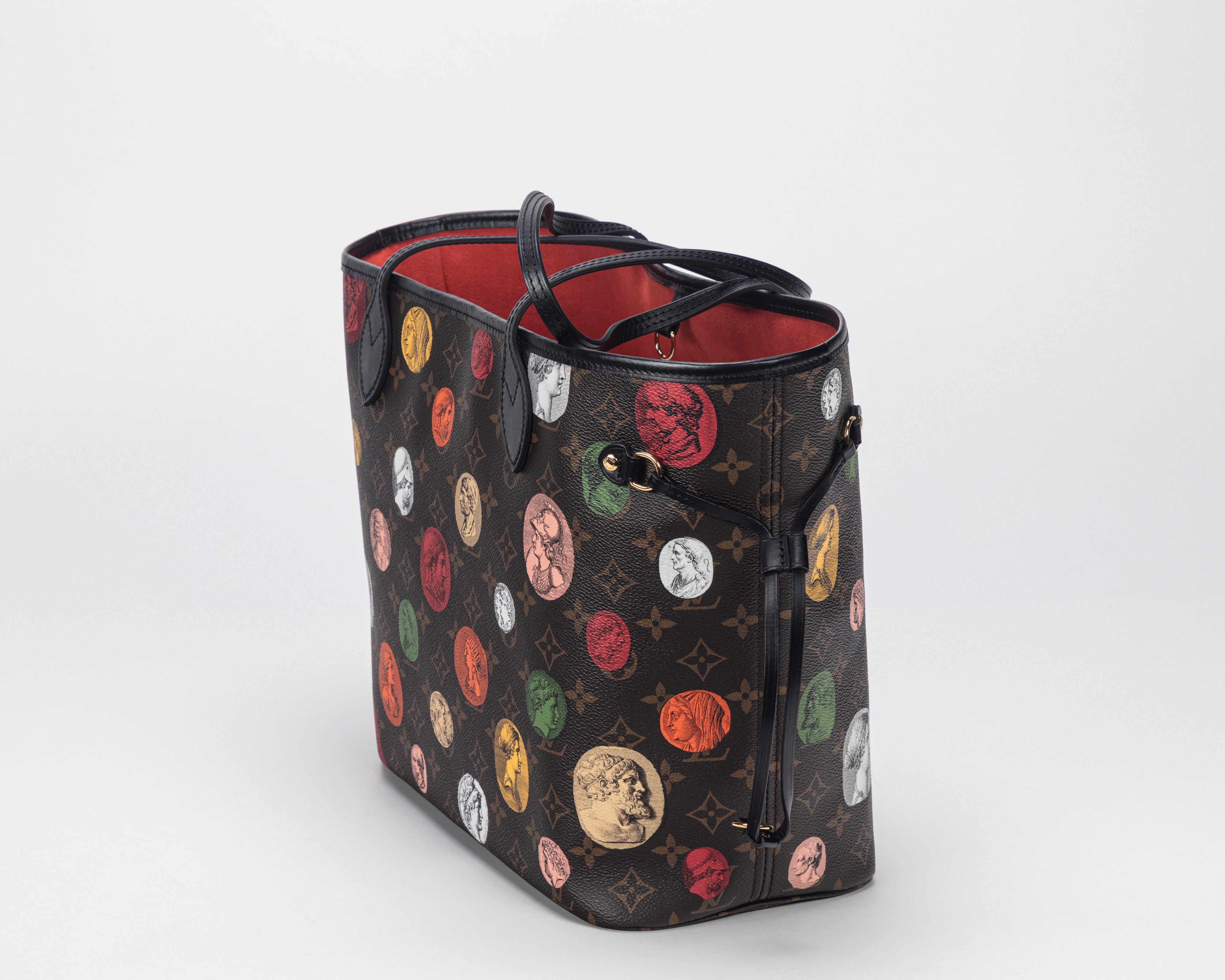 Louis Vuitton - Borsa Fornasetti Monogram Cameo Neverfull