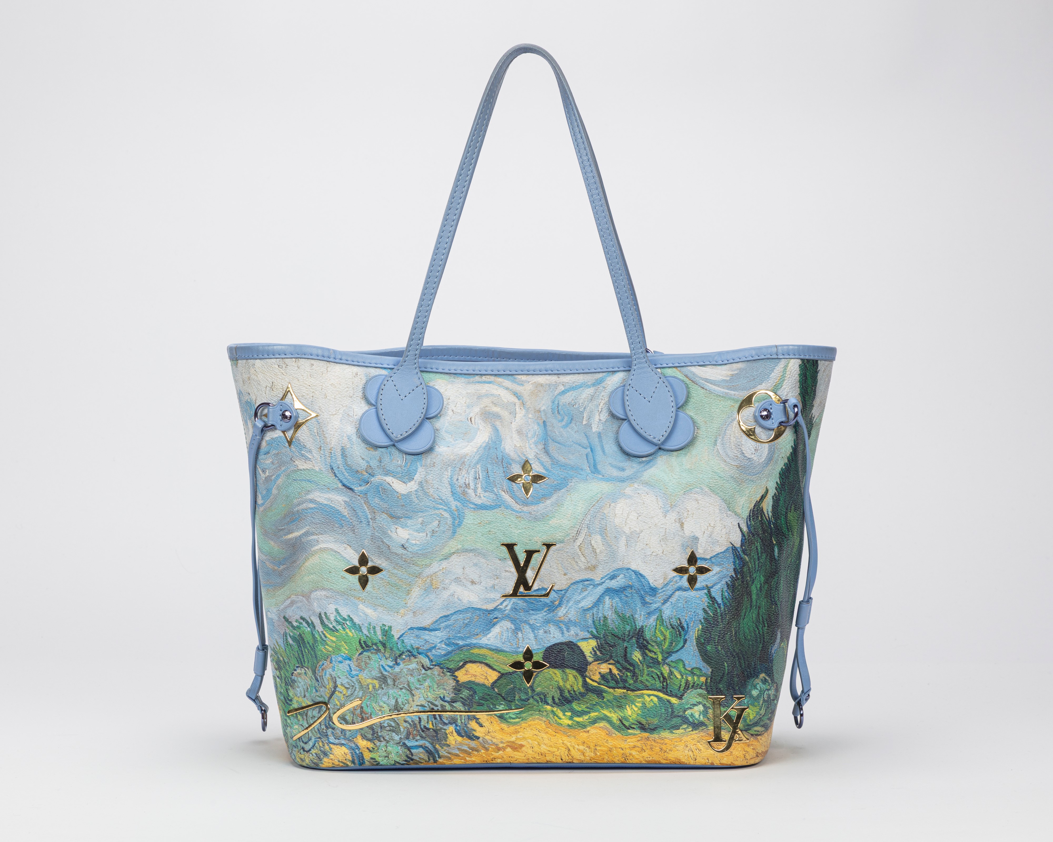 Louis Vuitton - Borsa Neverfull Jeff Koons Van Gogh