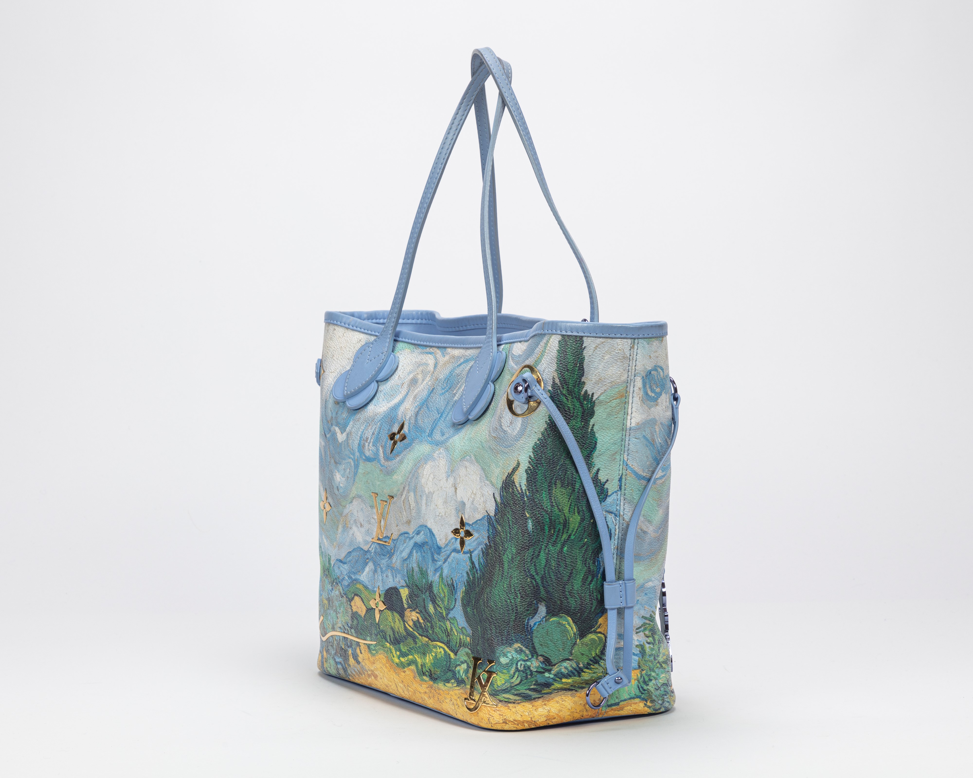 Louis Vuitton - Borsa Neverfull Jeff Koons Van Gogh