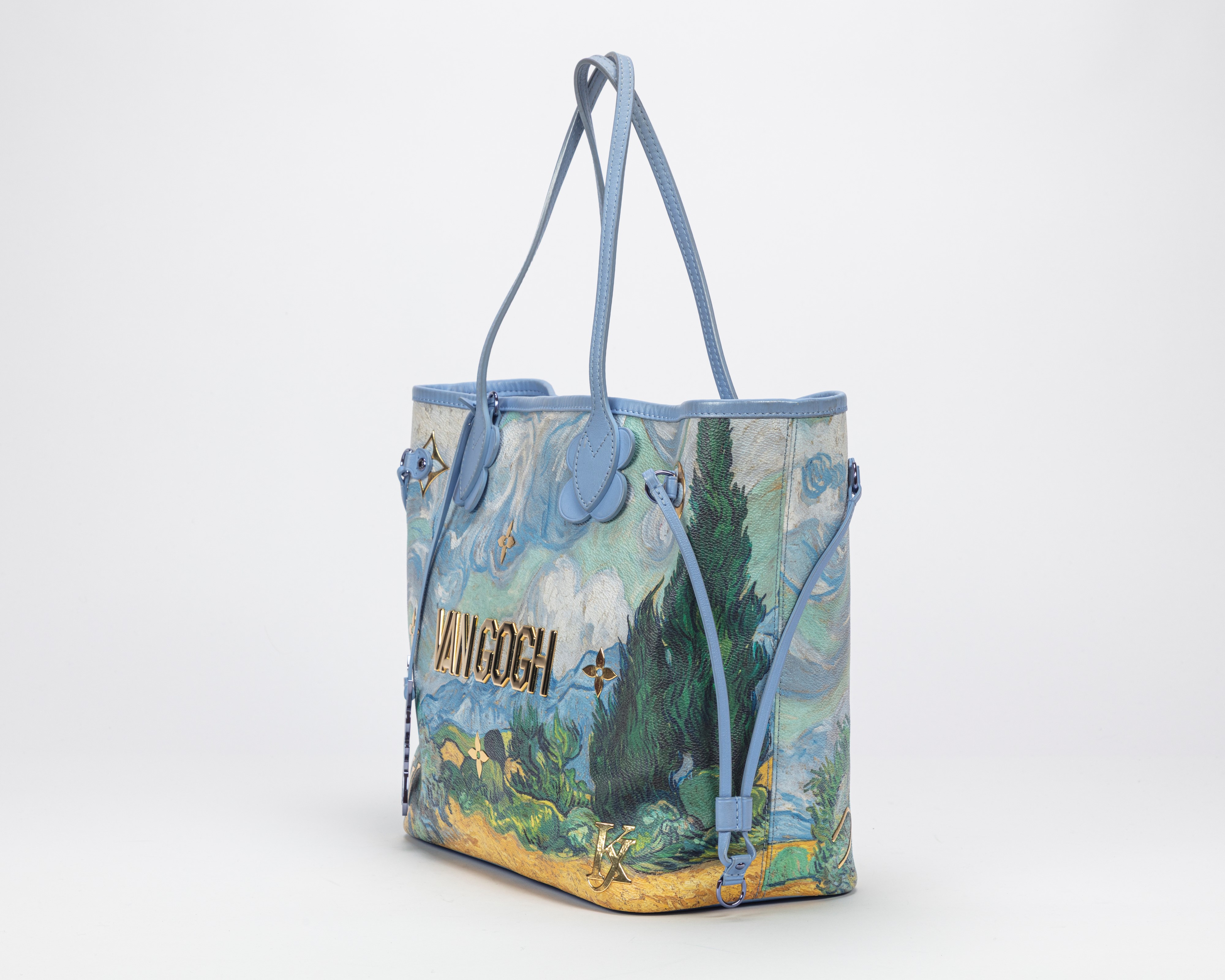 Louis Vuitton - Borsa Neverfull Jeff Koons Van Gogh