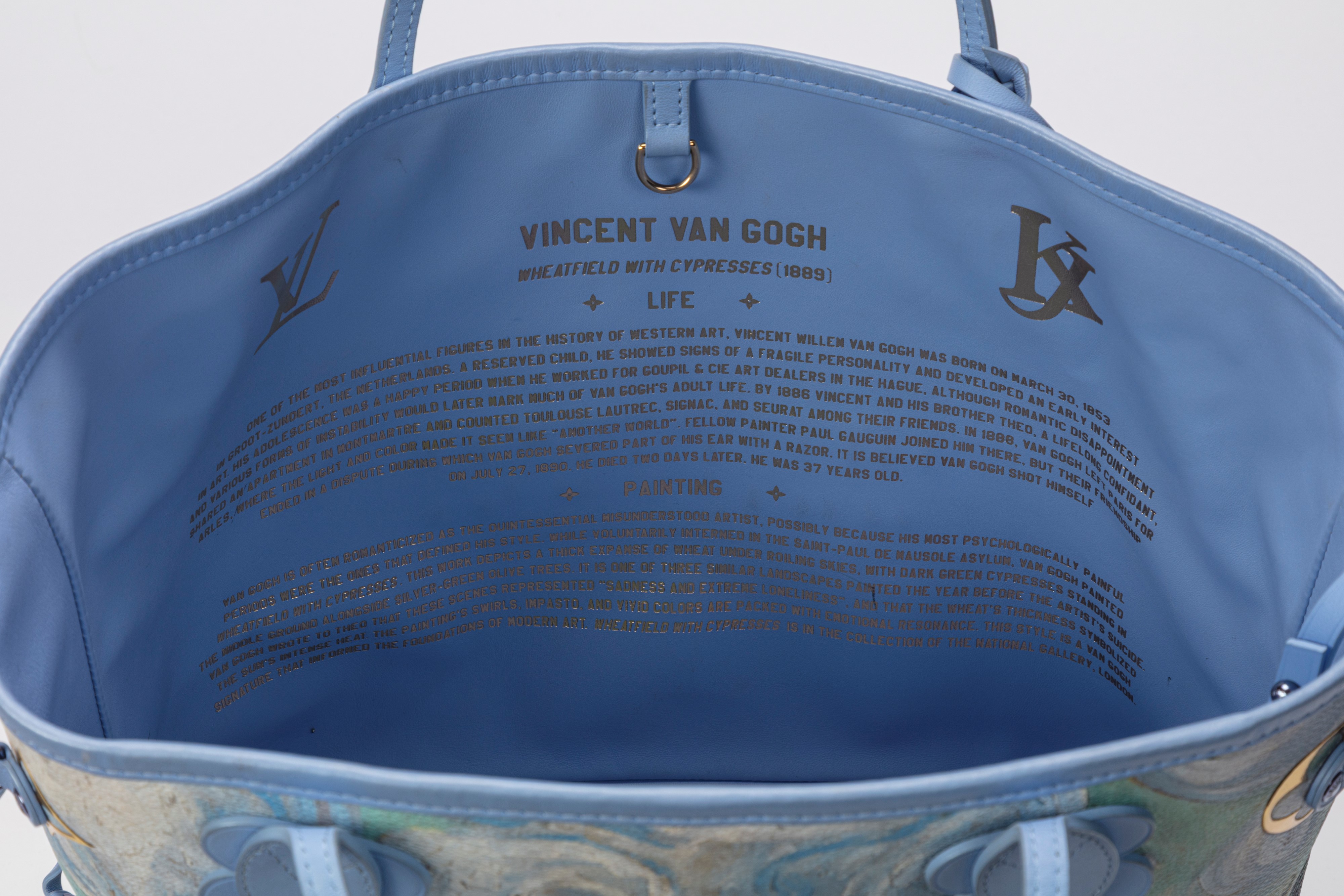 Louis Vuitton - Borsa Neverfull Jeff Koons Van Gogh