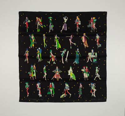 Foulard 70 Les Parisiennes