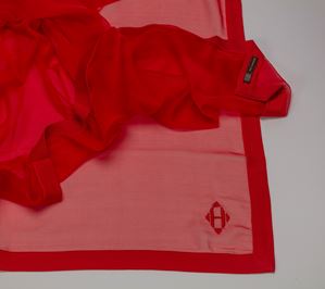 Grand silk twill scarf