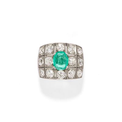 Anello con Smeraldo