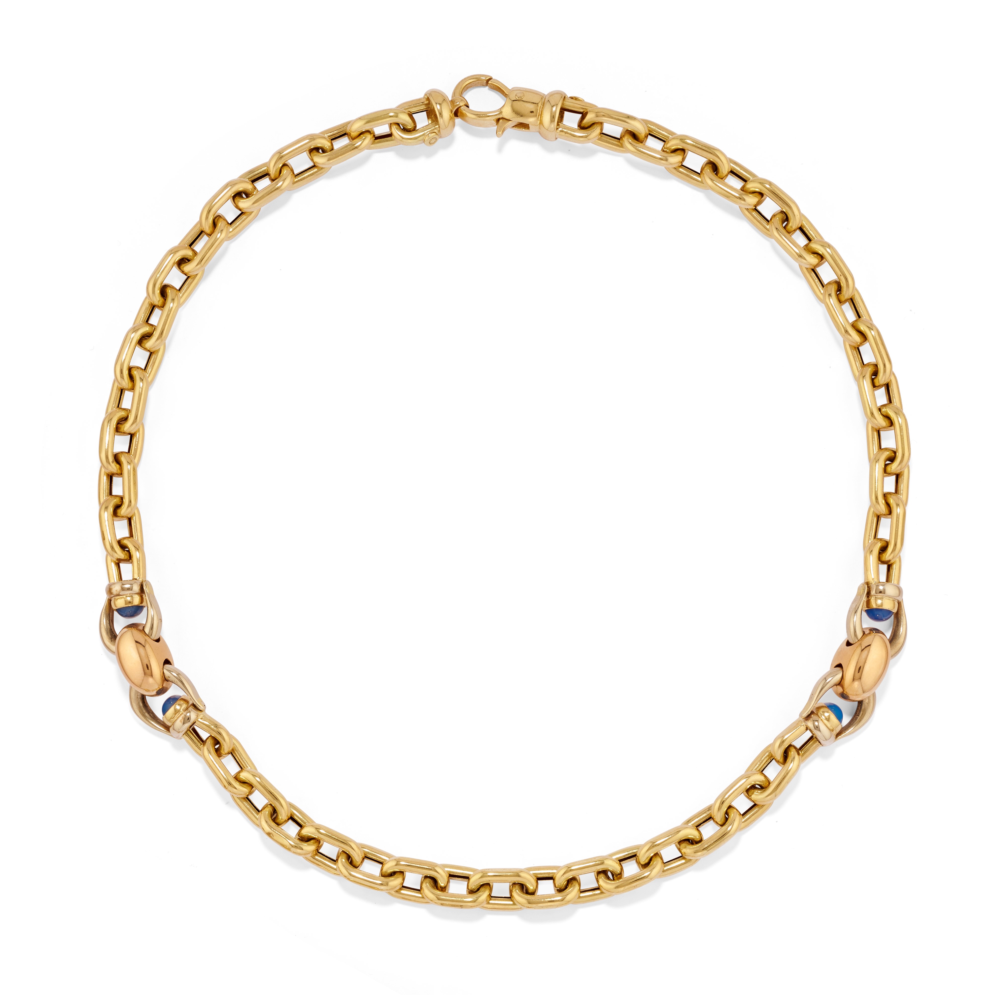 Demi Parure con Pietre Azzurre