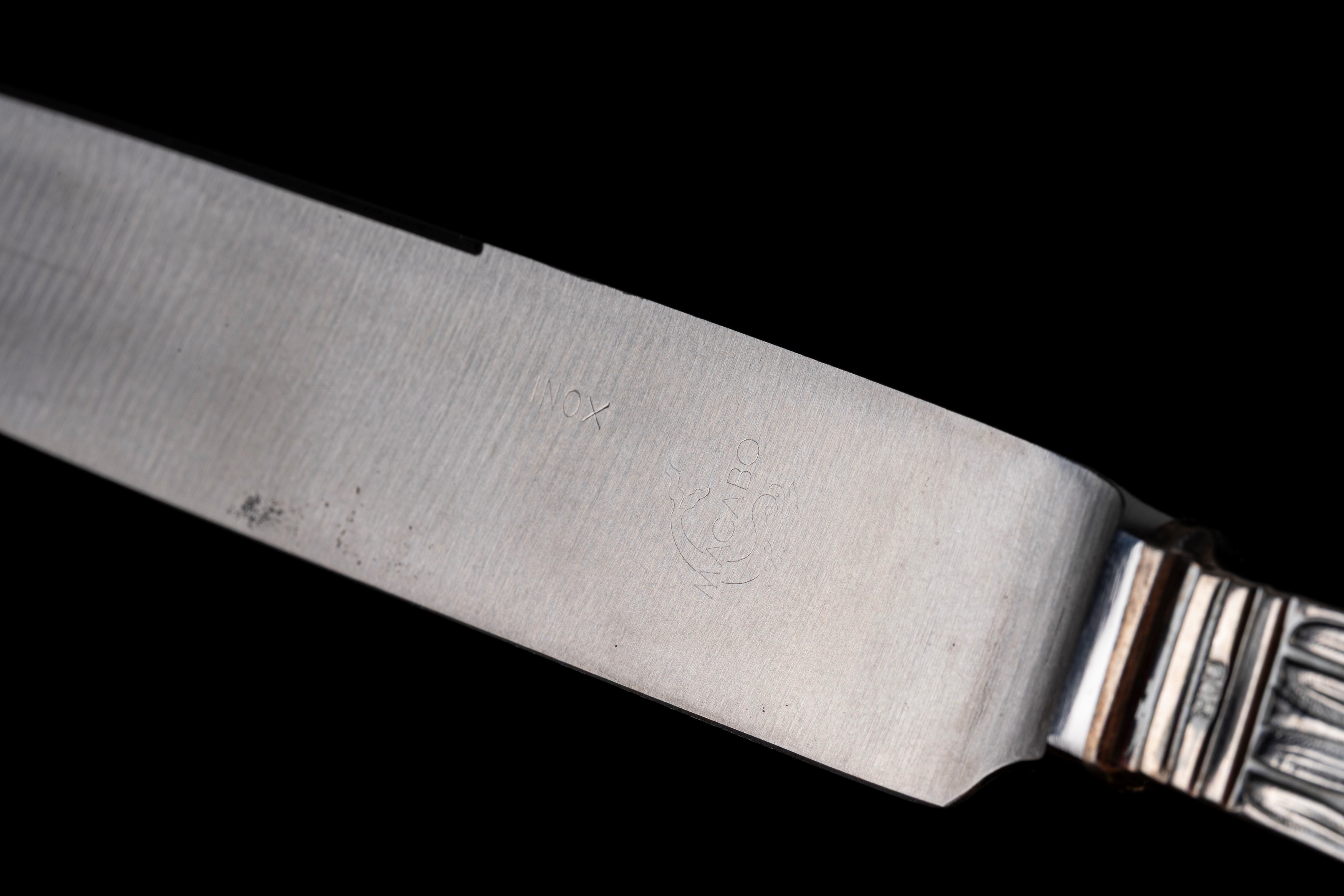 Servizio di Posate in Metallo Placcato Argento, Macabo, Cusano Milanino, Anni '60 del Novecento