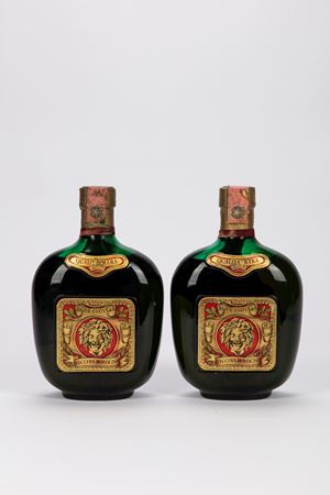 VECCHIA ROMAGNA QUALITA' RARA FLAT OLD BOTTLE (2 bt)