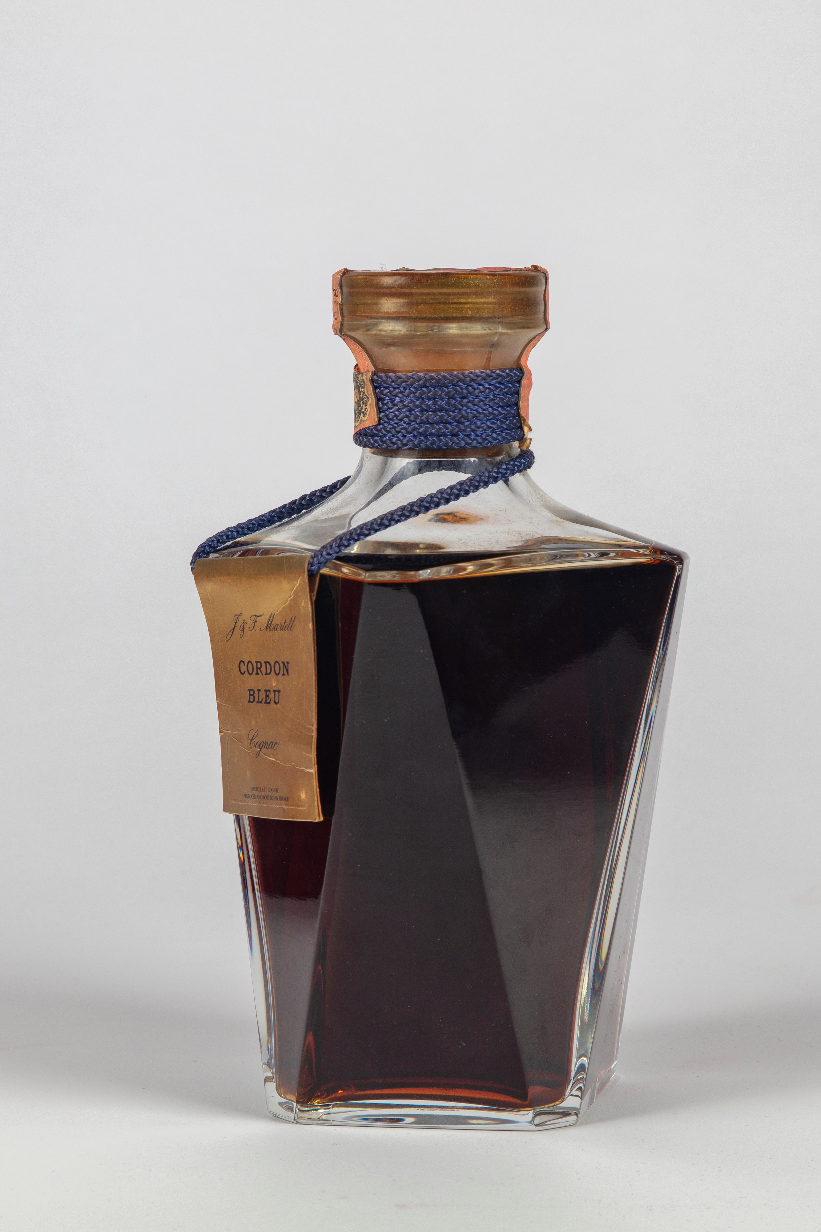 Francia - Martell Cordon Bleu Cognac, Baccarat Decanter