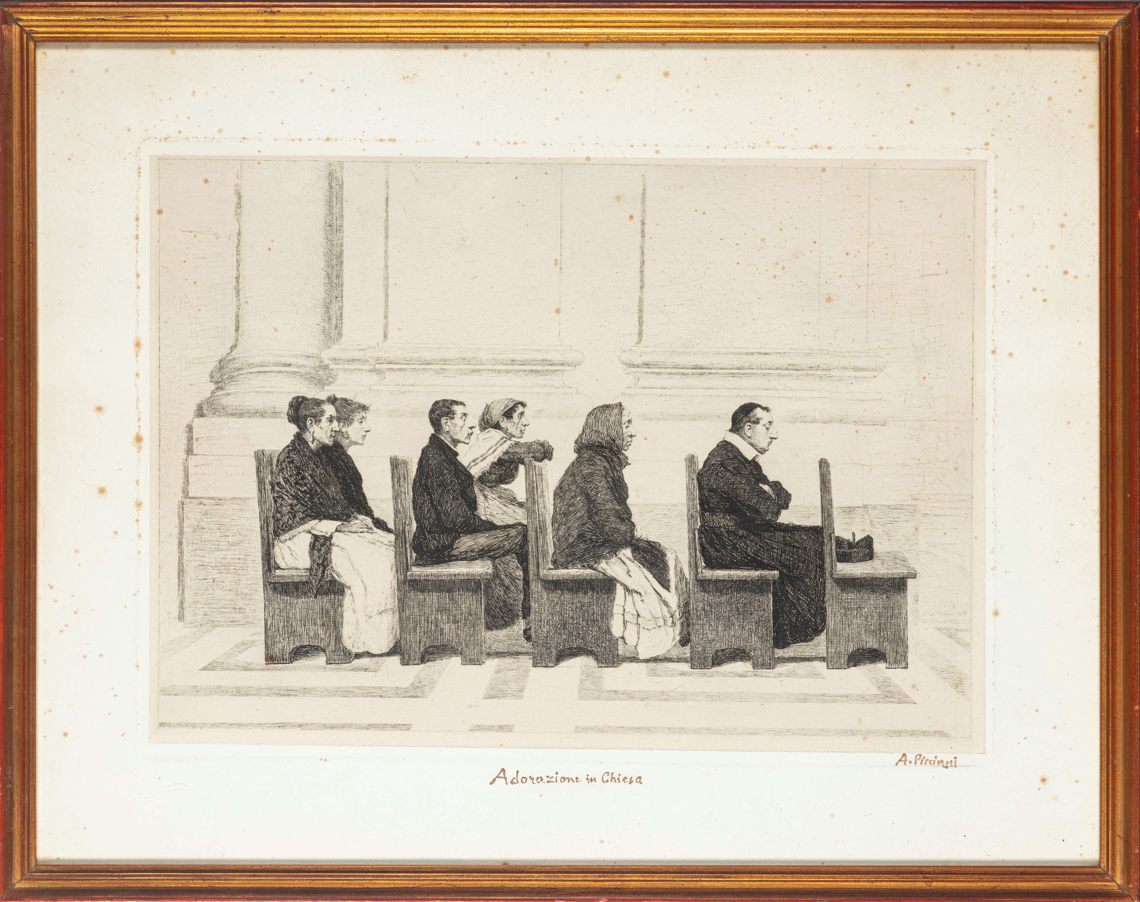 Adorazione in chiesa