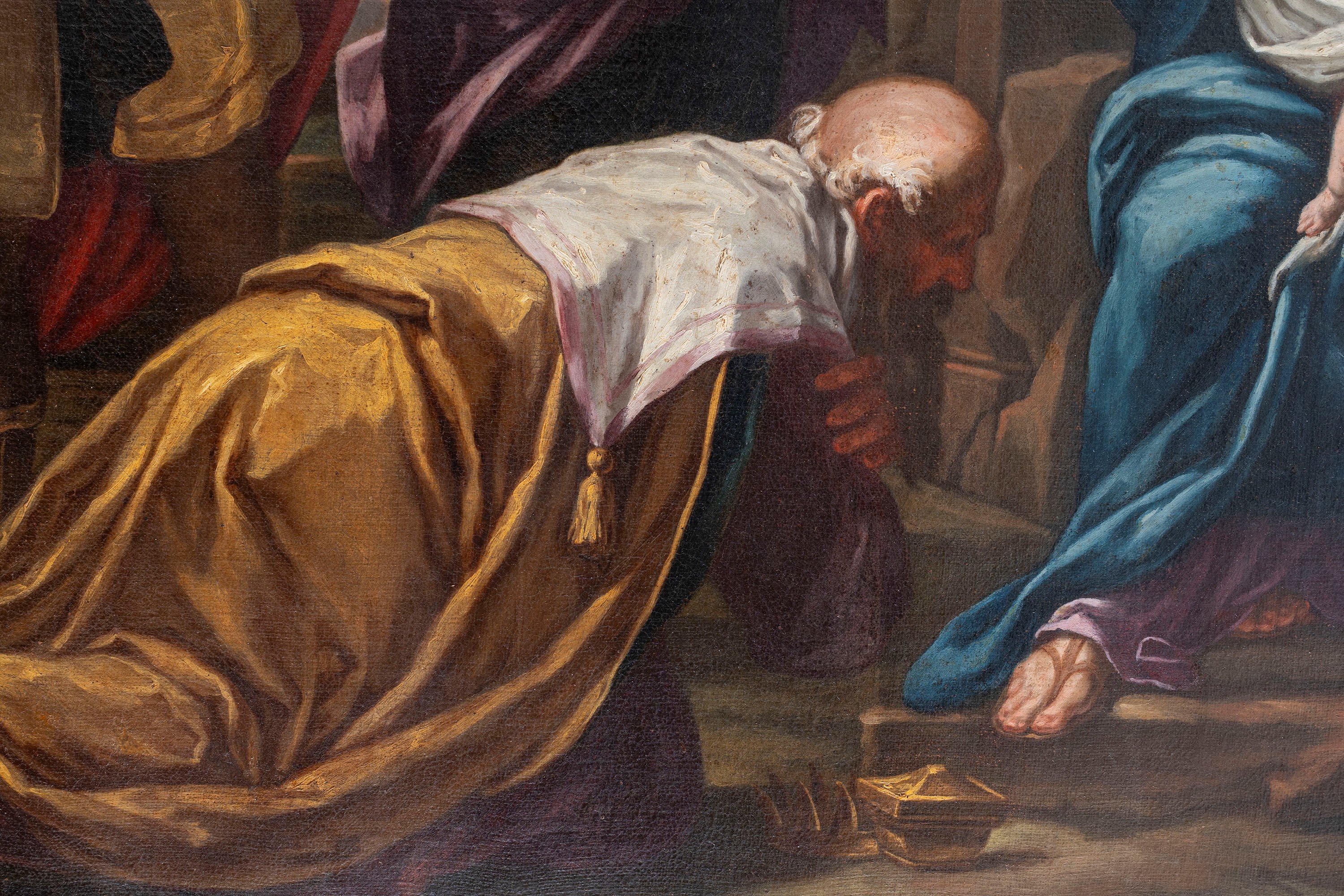 Scuola Napoletana, Secolo XVIII - Adorazione dei Magi