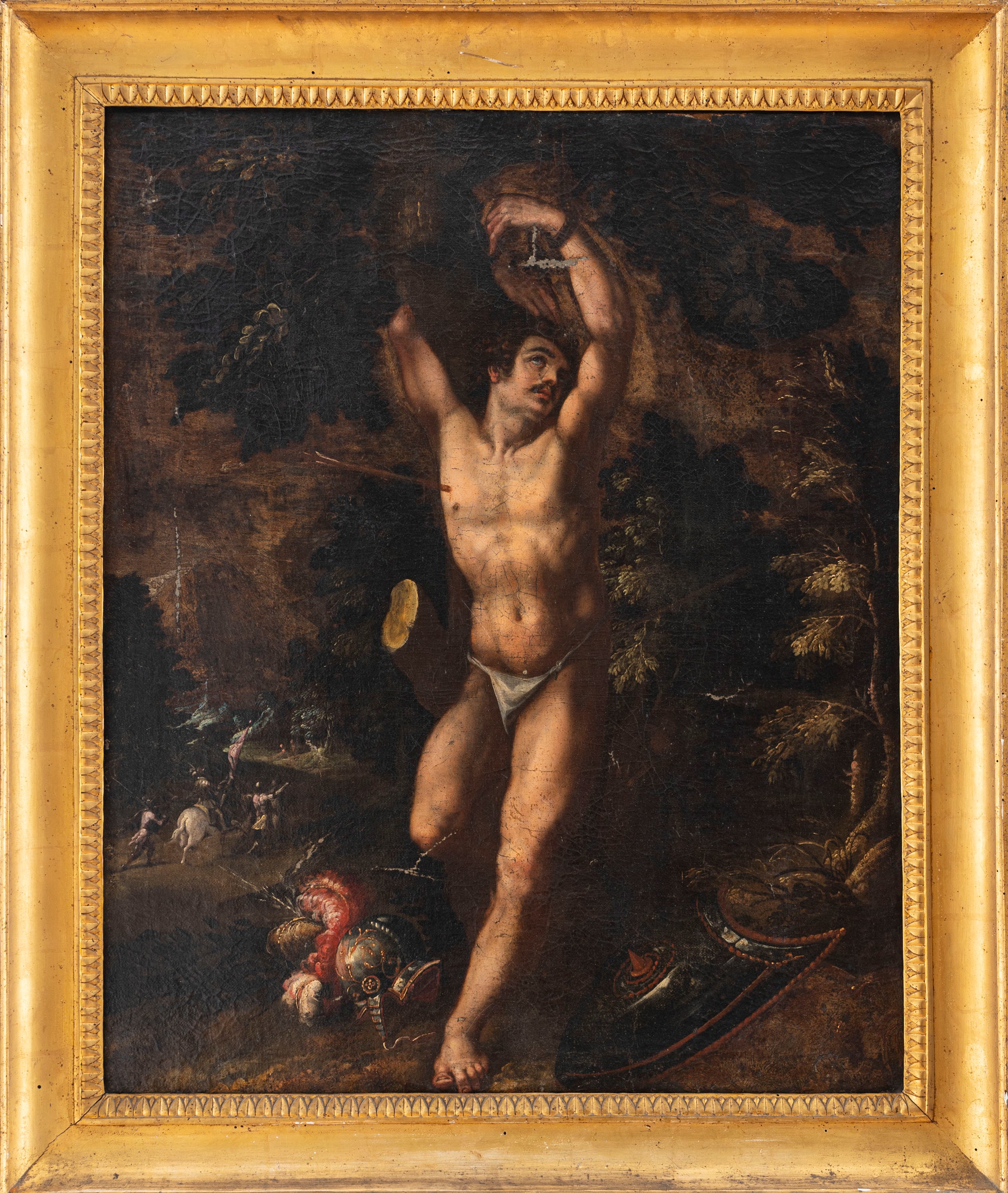 Pittore Fiammingo Attivo in Italia, Secolo XVII - San Sebastiano