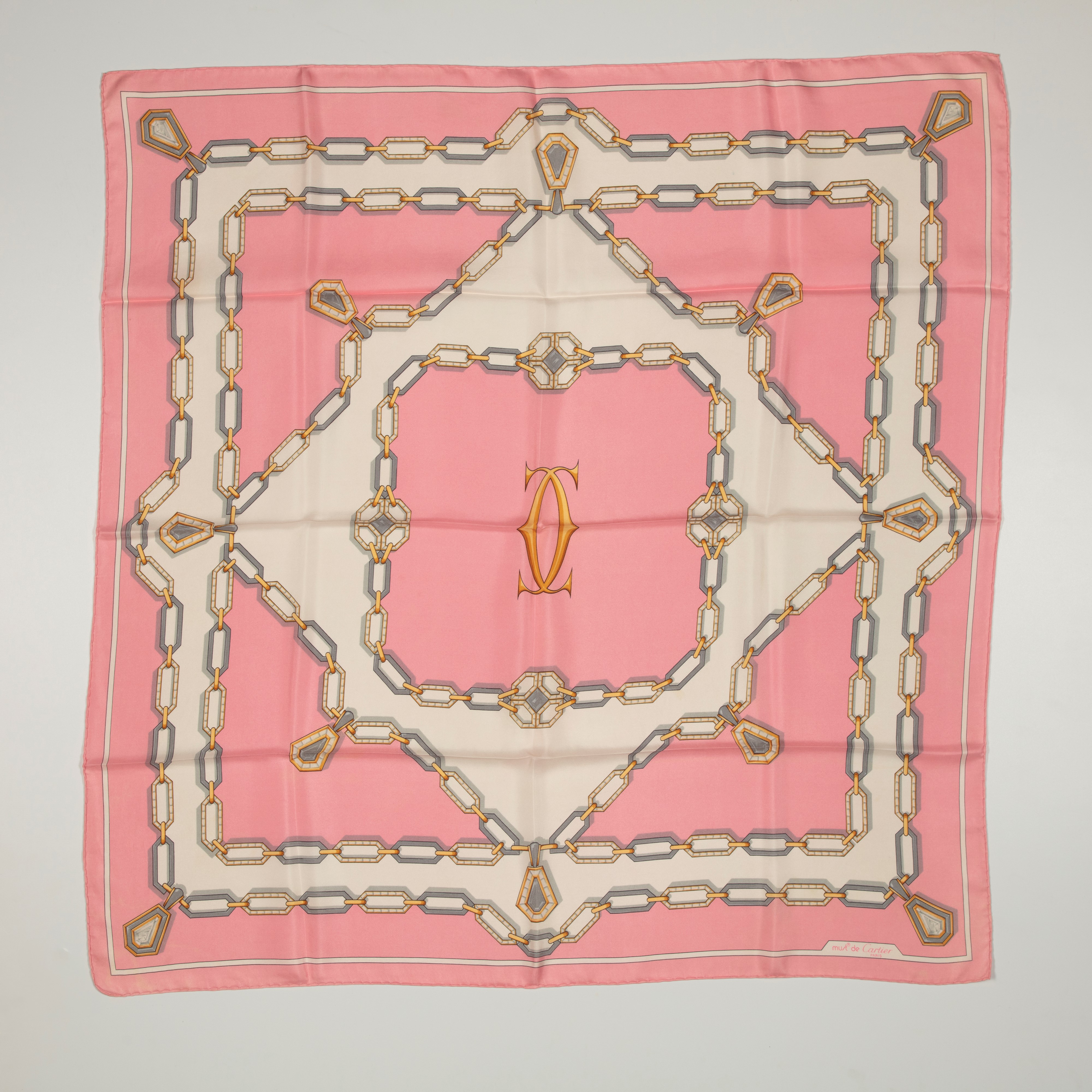 Emilio Pucci, Valentino e Cartier - Lotto di 3 Foulard