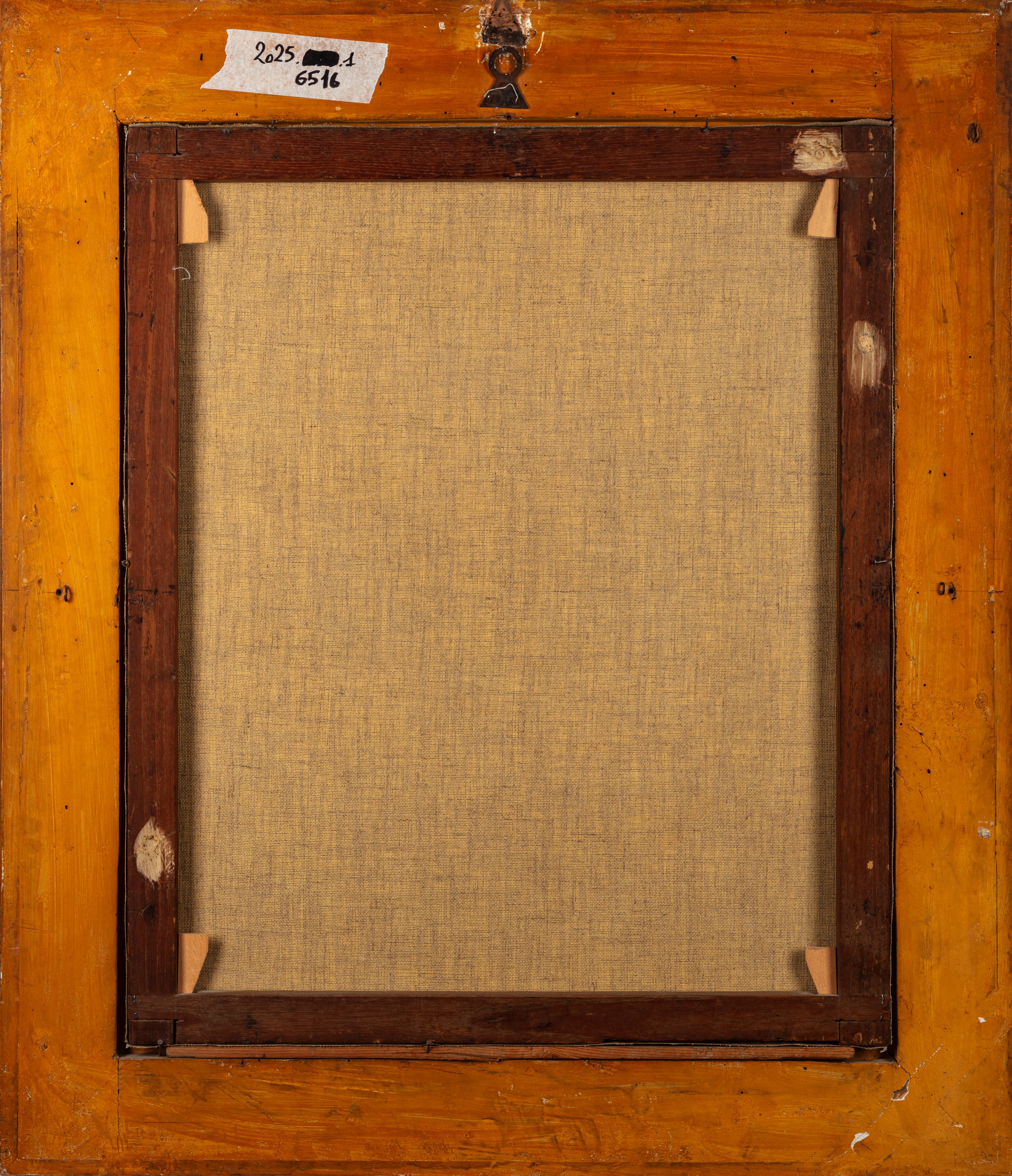 Ritratto di Emilia Titoni con fiori in mano