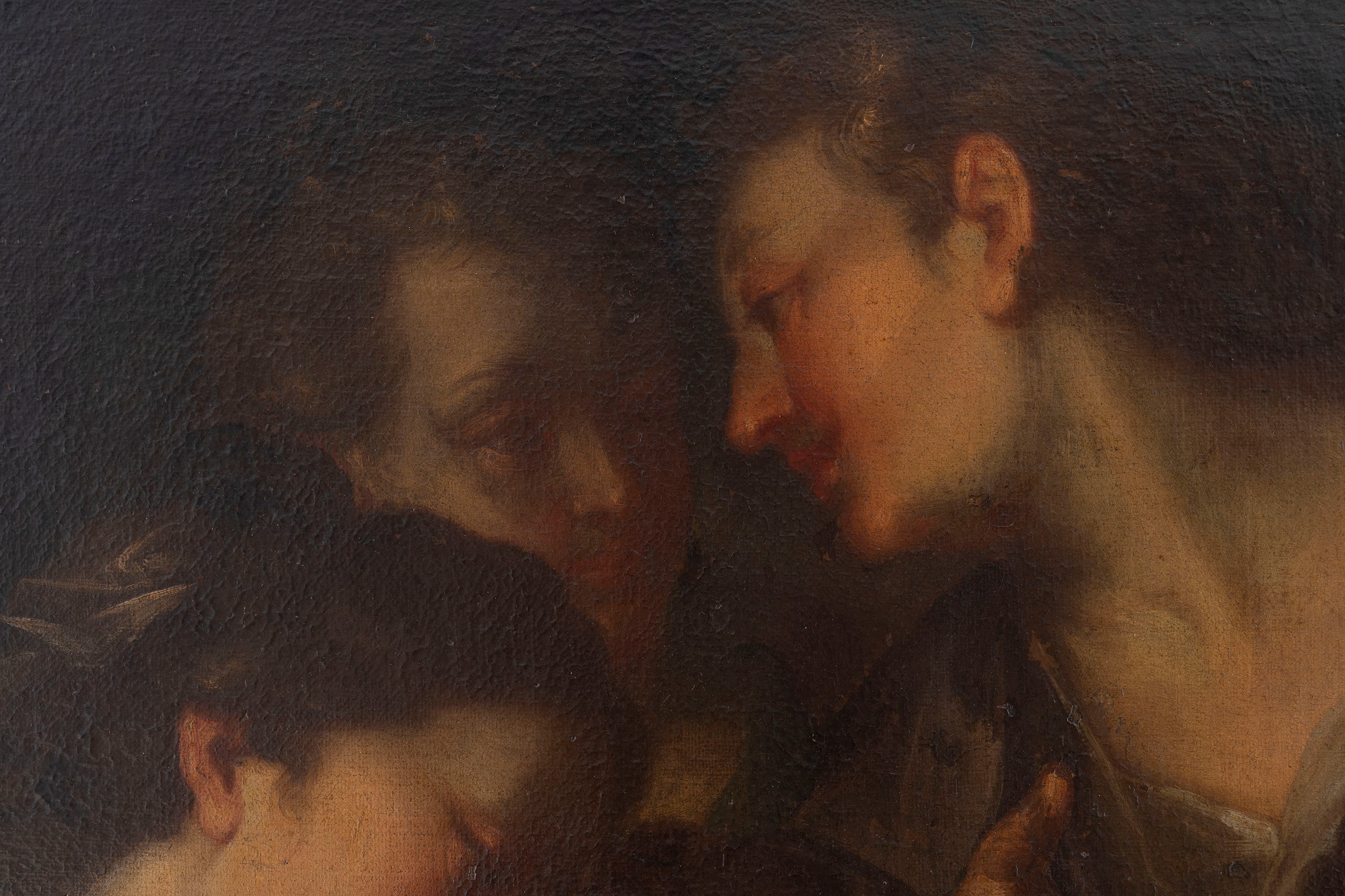Attribuito a Stefano Magnasco (genova, 1635 – 1672 o 1673) - Matrimonio Mistico di Santa Caterina