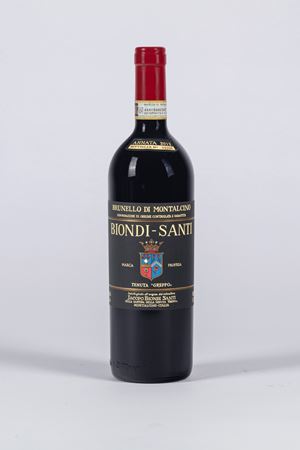 BRUNELLO DI MONTALCINO BIONDI SANTI DOCG MARCA PROPRIA TENUTA GREPPO ANNATA 2012