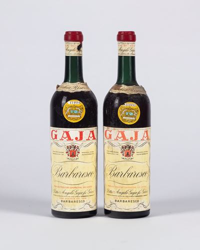 Bott. Gaja Vecchia Riserva Barbaresco Primo Premio Concorso Enologico di Asti 1951 Primo Premio C...