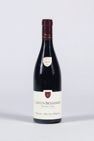 VIN DE BOURGOGNE CORTON BRESSANDES GRAND CRU APPELLATION CORTON BRESSANDES CONTROLEE DOMAINE MARATRAY-DUBREUIL VITICULTEUR