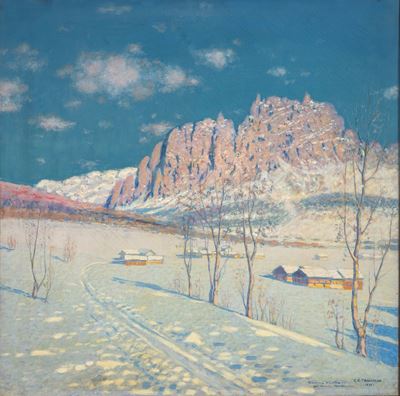 Dintorni di Cortina D'ampezzo con il Monte Pomagagnon