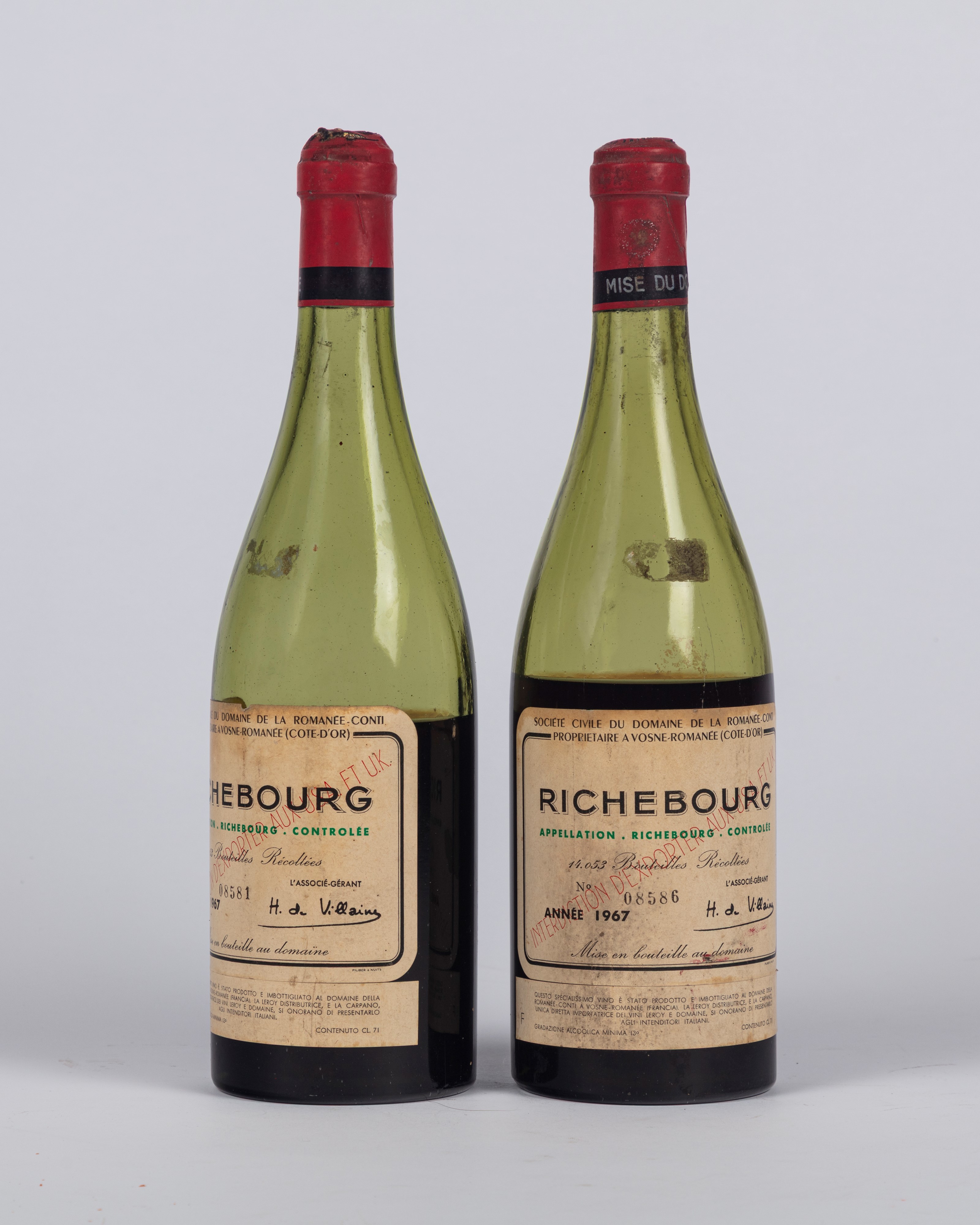 Francia - DRC Richebourg (BT 2) 1967 | Rare and Special: Second