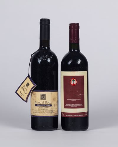 Vecchie Terre di Montefili Bruno di Rocca (bt 1) e Poggio Salvi Brunello (bt 1)