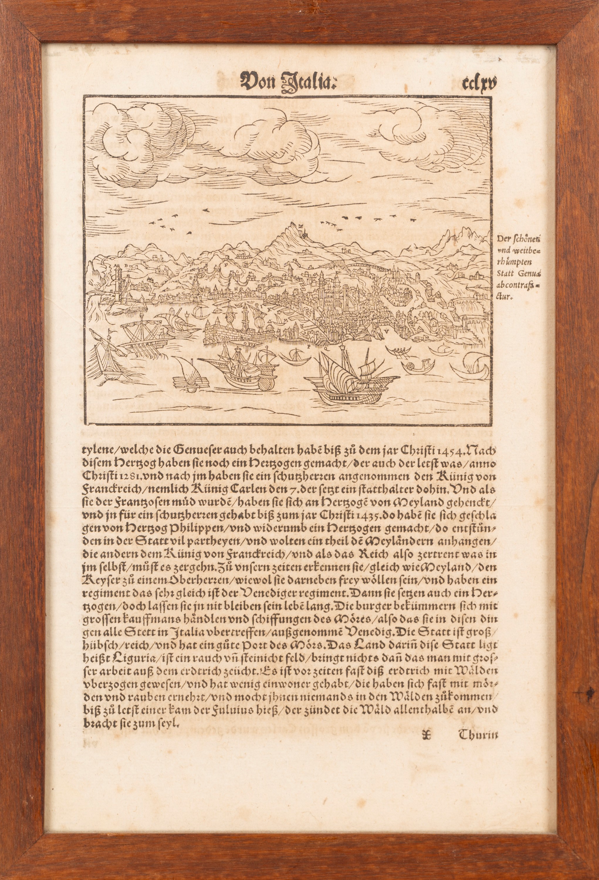 Genua urbs maritima - Statt Genua