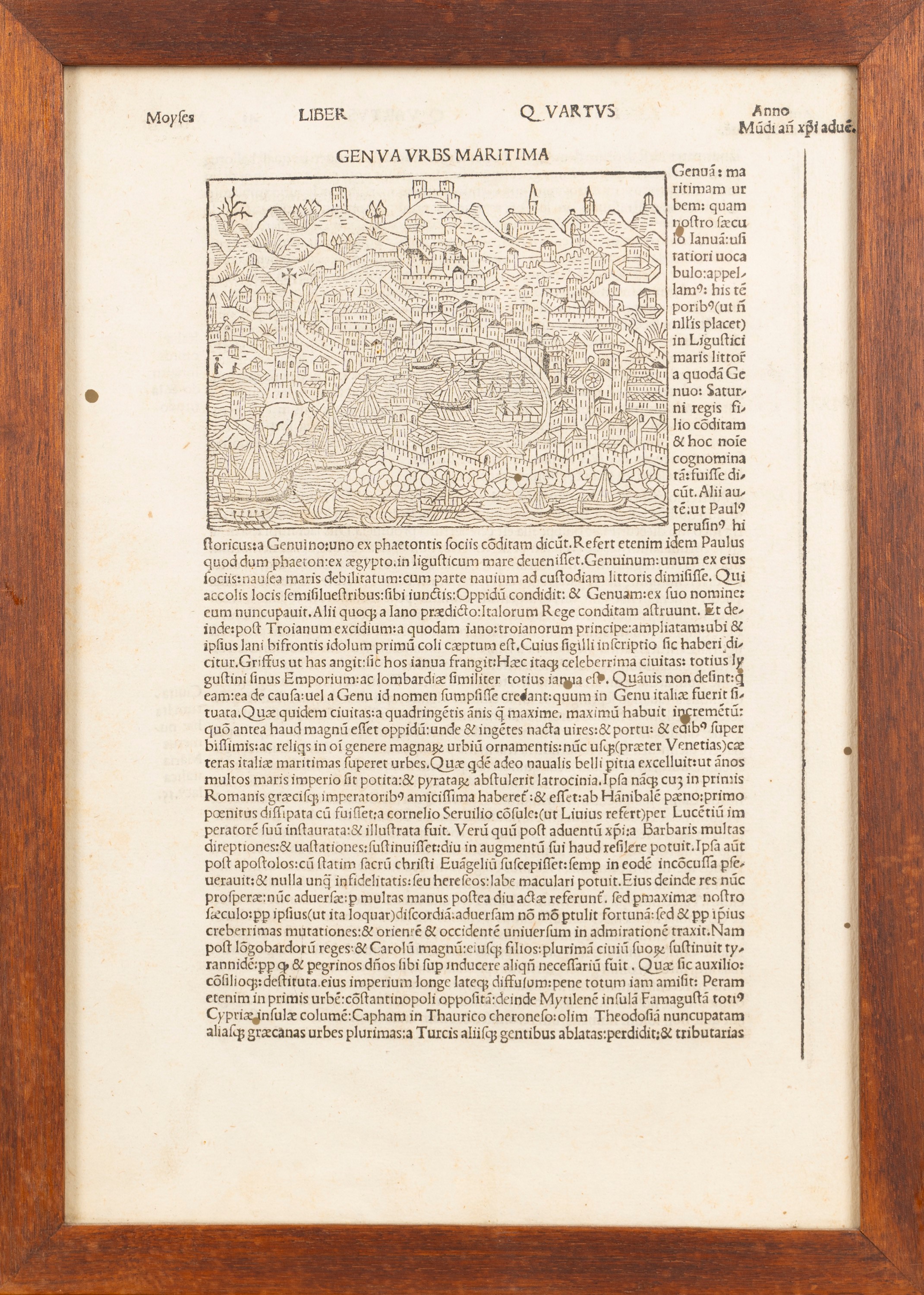 Genua urbs maritima - Statt Genua