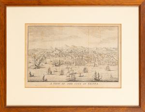 A view of the City of Genoa