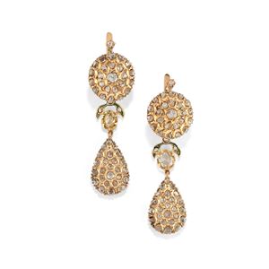Diamond earrings