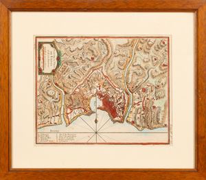 Plan de la Ville de Genes