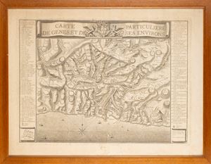 Carte particuliere de Genes et de ses environs