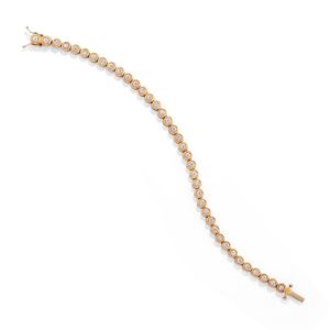 Bracciale tennis con diamanti