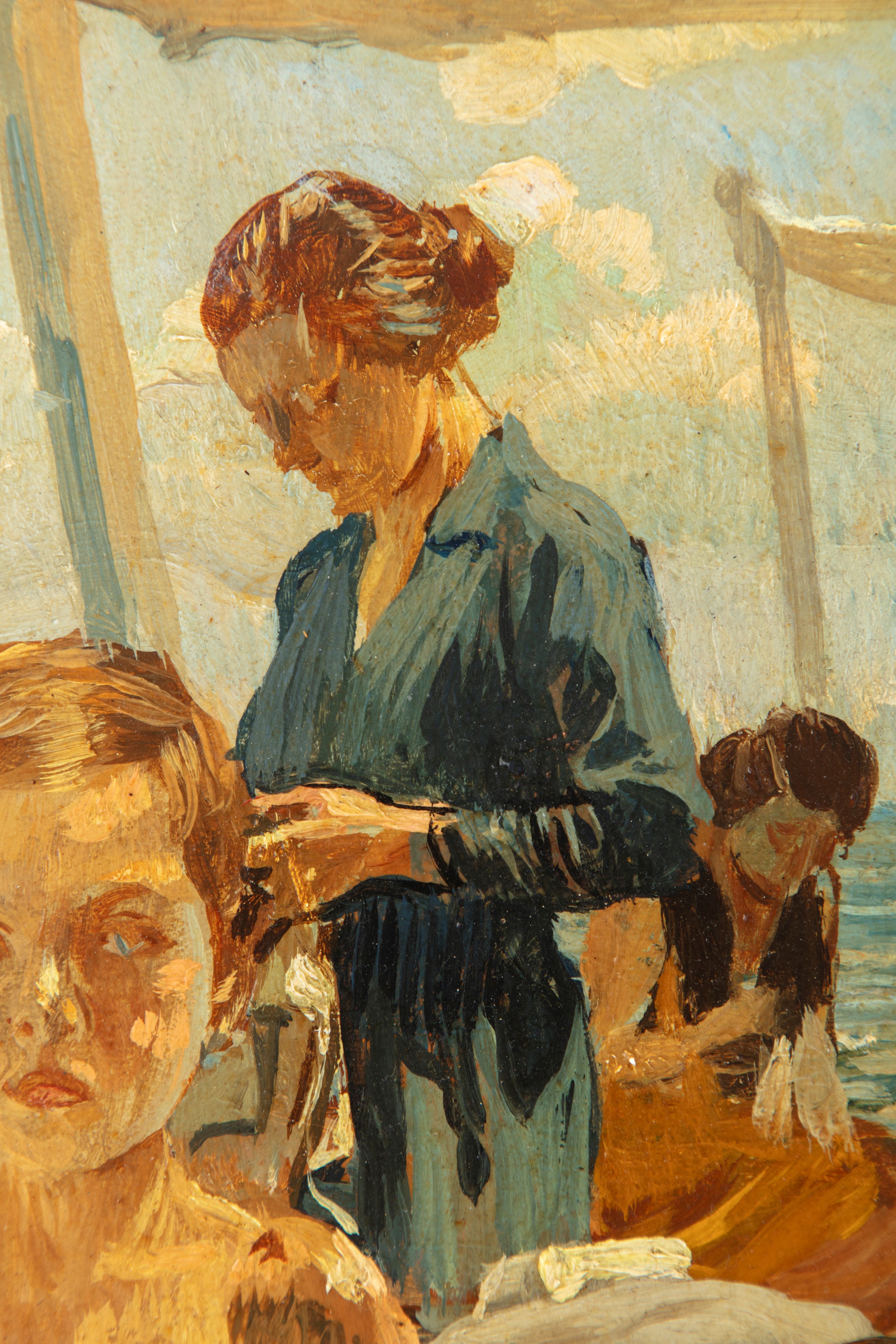 Ettore Tito - Figure sulla Spiaggia