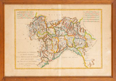 La Savoie, le Piemont, le Mont-ferrat. Et la Republique De Genes