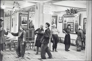 Canteen for workers constructing the Hotel Metropole, Moscow