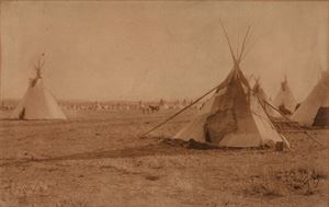Piegan Encampment