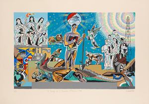 Trionfo di San Tommaso, dalla cartella: Una ricerca di radici